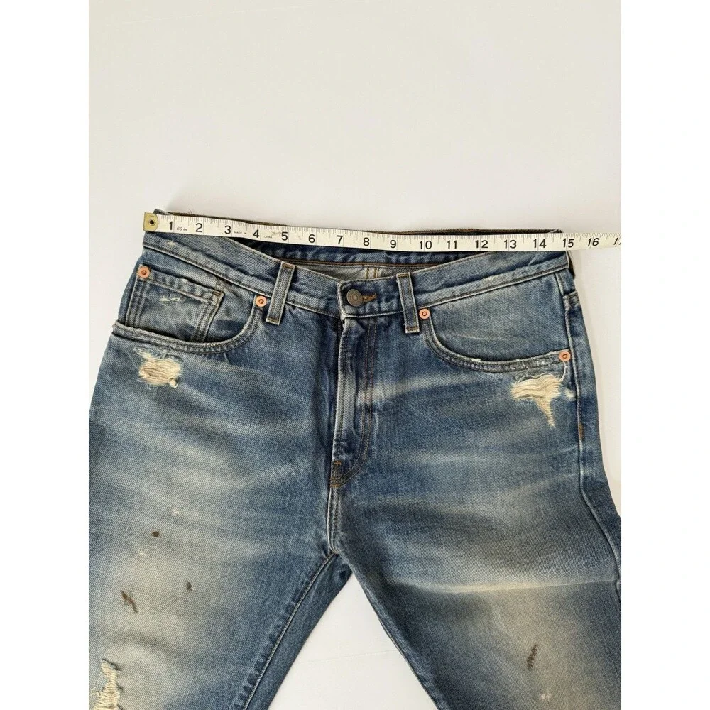 Gucci “Aveugle Par Amour” Distressed Denim Jeans - Size 30 Waist - $1100